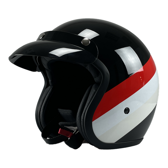 Niu Classic Helm Zwart voorkant