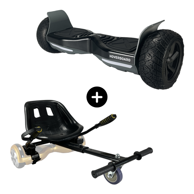 Off Road Hoverboard 8,5 inch Black actie